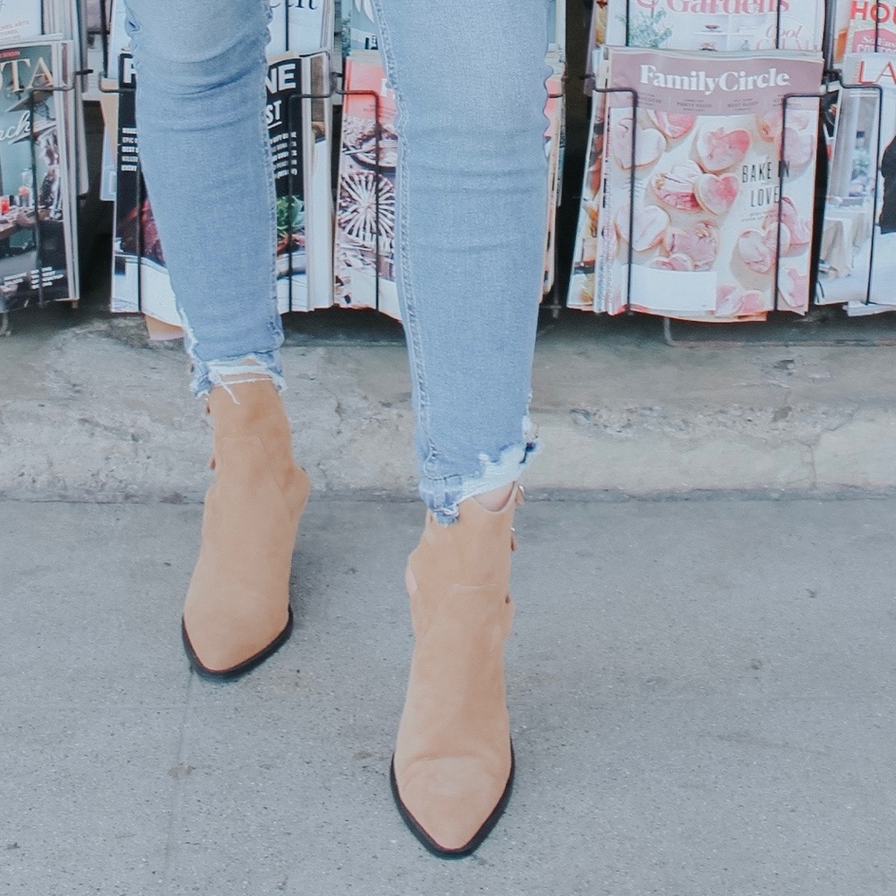 Top shop brown booties